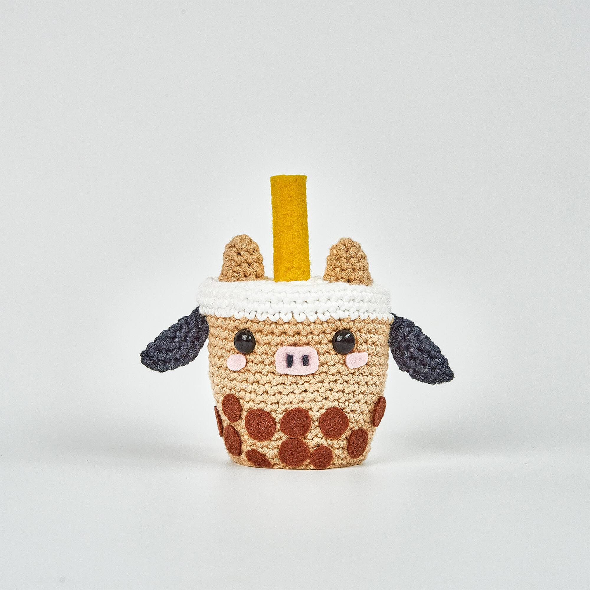 Lion Brand® Boba Cow Charlie Yummy Friends Kit